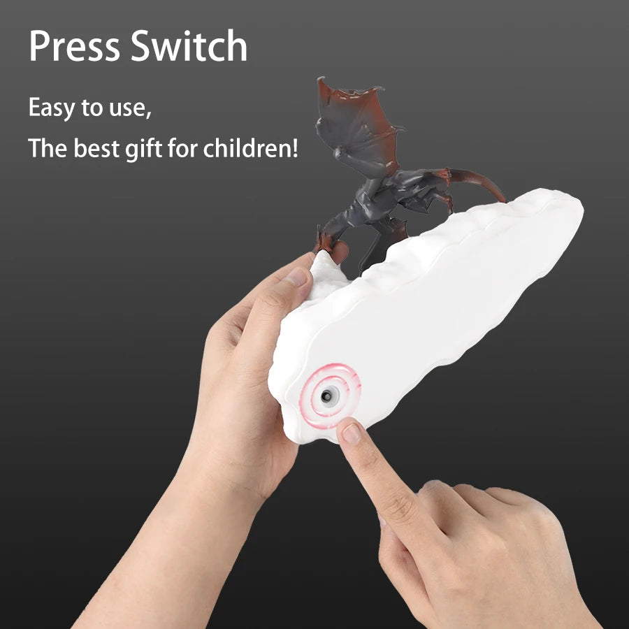 Luminária Decorativa Dragão de Fogo