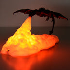 Luminária Decorativa Dragão de Fogo