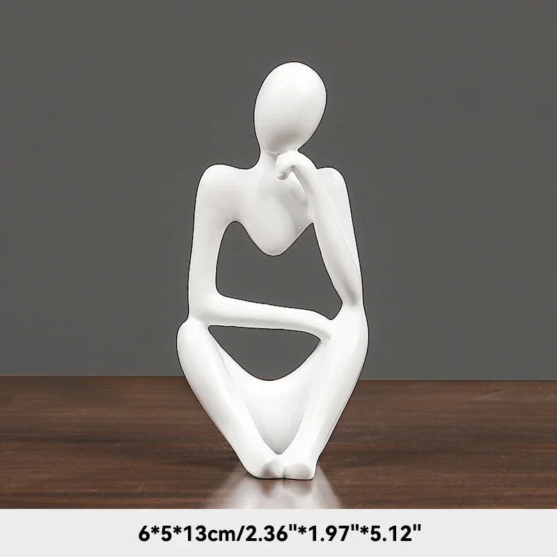 Escultura Pensativa Nordica
