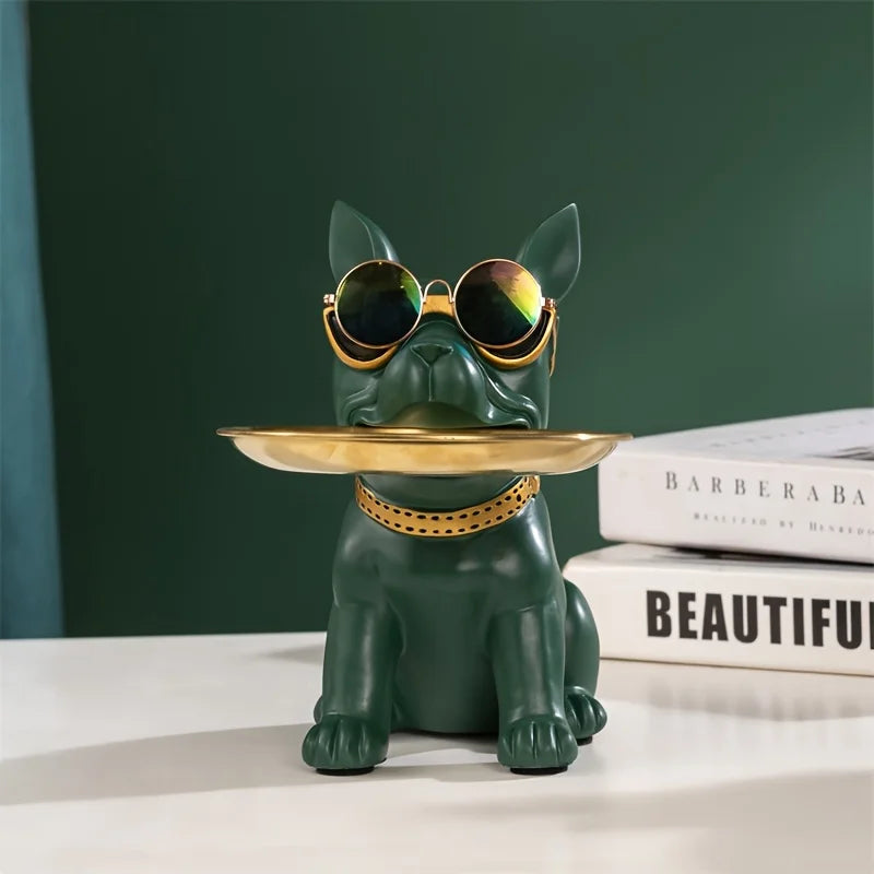 Aparador de Bulldog Decorativo