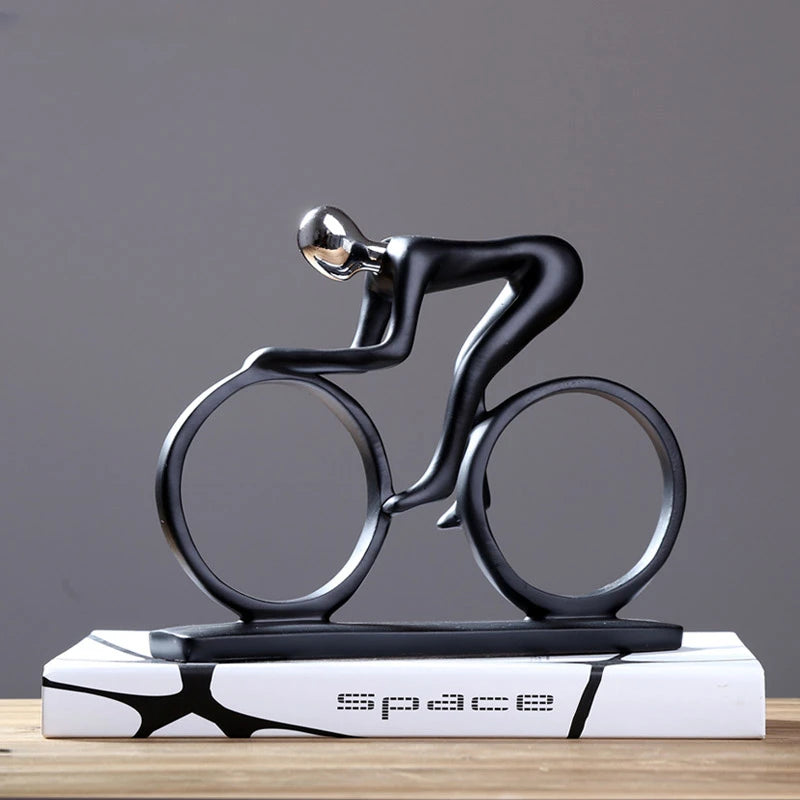 Estatueta Moderna Bicicleta