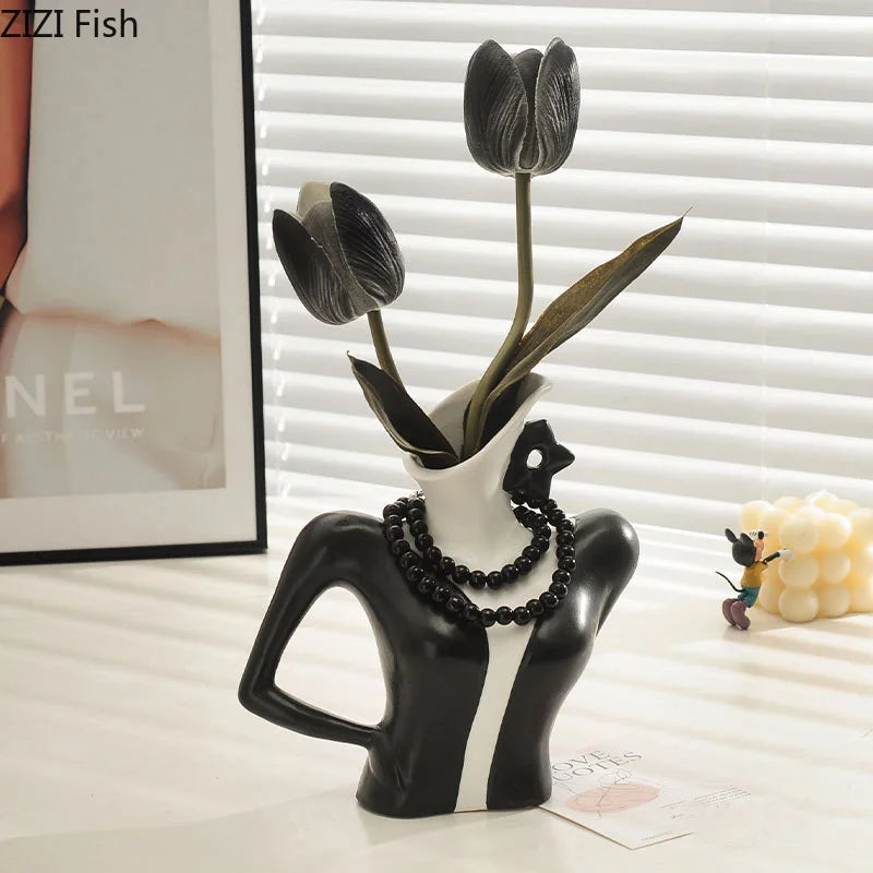 Vaso de Cerâmica Elegante