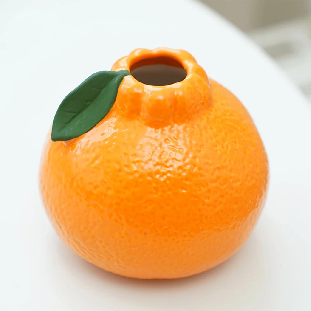 Vaso em Formato de Laranja