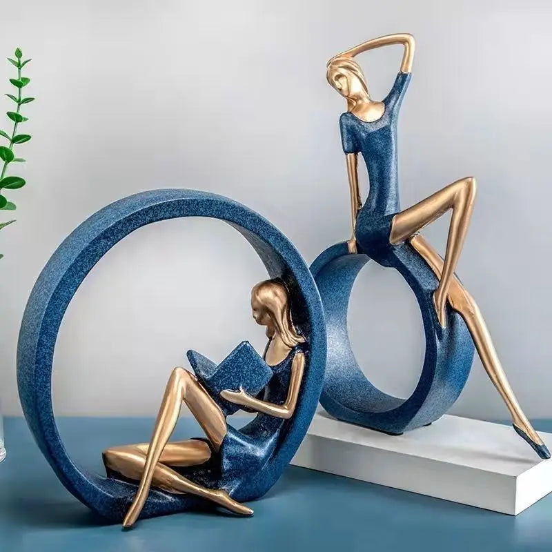 Estatueta Moderna Para Interiores