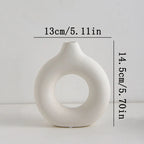 Vaso em Formato de Roscas
