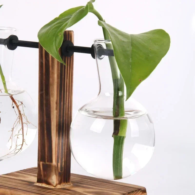 Vaso Suspenso de Madeira