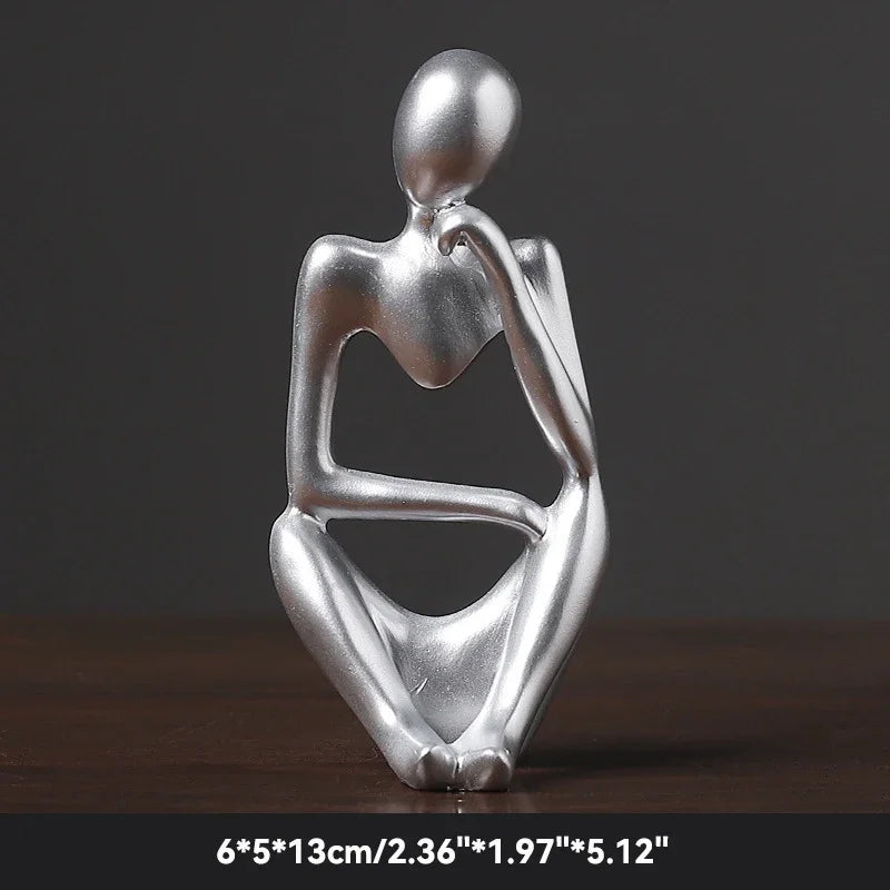 Escultura Pensativa Nordica