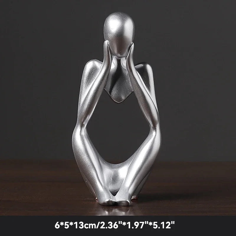 Escultura Pensativa Nordica