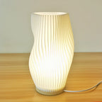 Vaso com Luminária de Mesa