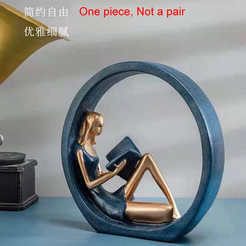 Estatueta Moderna Para Interiores