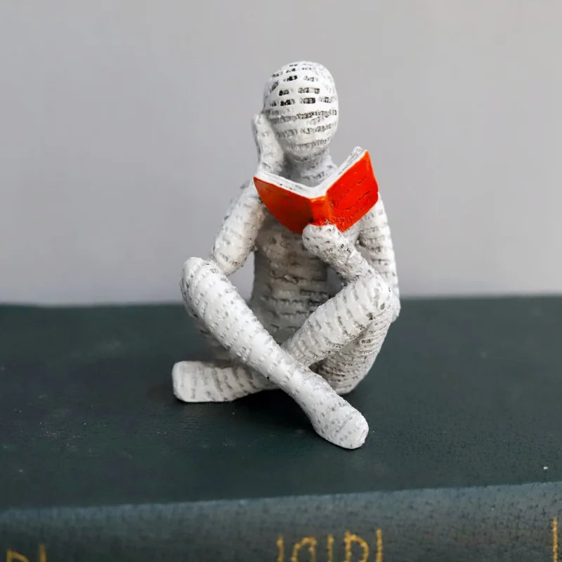 Escultura Moderna Leitora