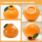 Vaso em Formato de Laranja