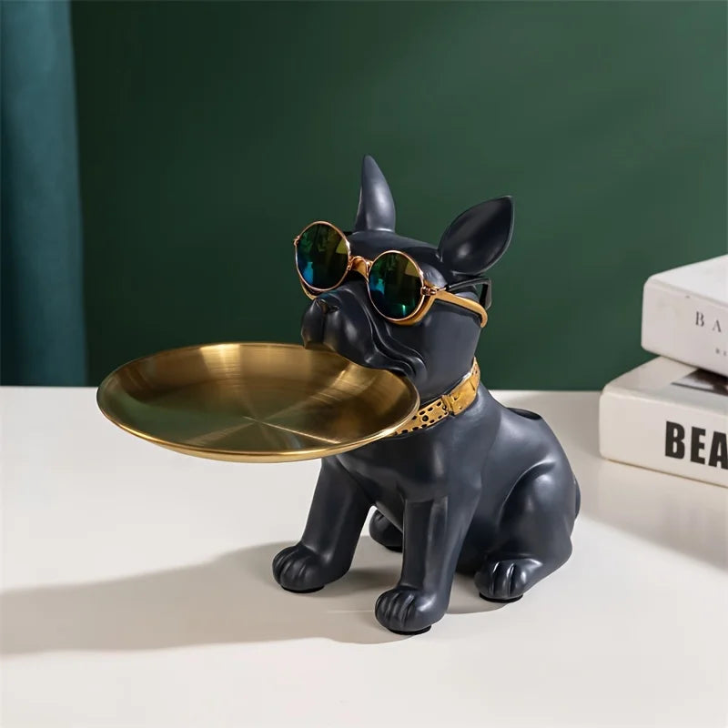 Aparador de Bulldog Decorativo