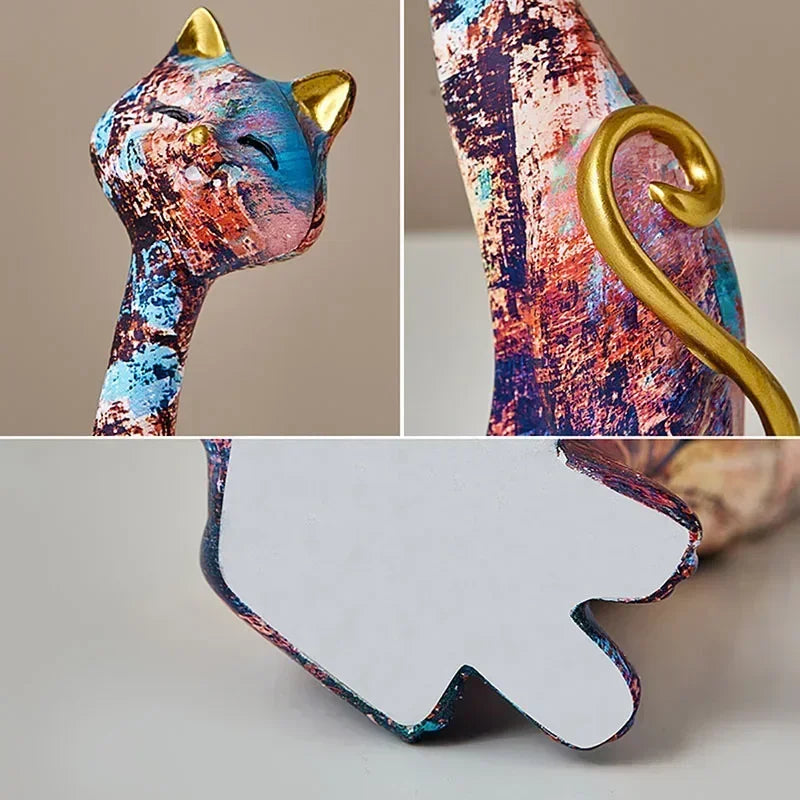 Estatueta Moderna Gato