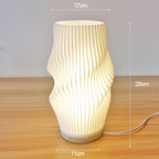 Vaso com Luminária de Mesa