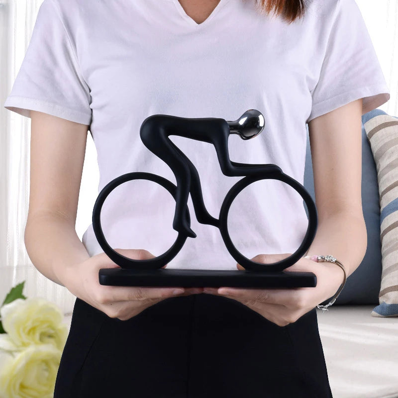 Estatueta Moderna Bicicleta