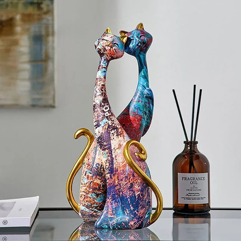 Estatueta Moderna Gato