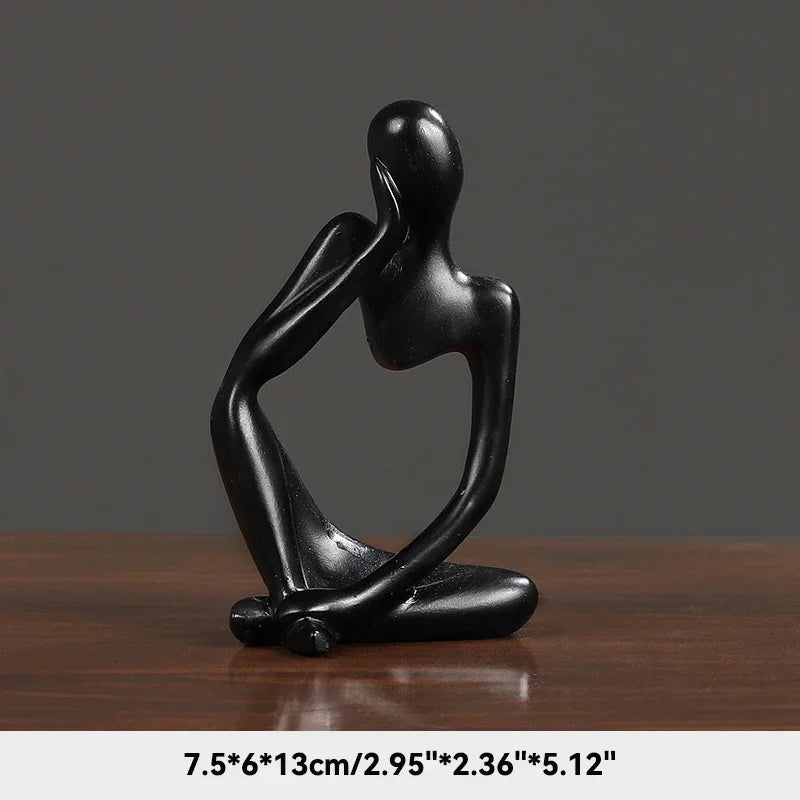 Escultura Pensativa Nordica