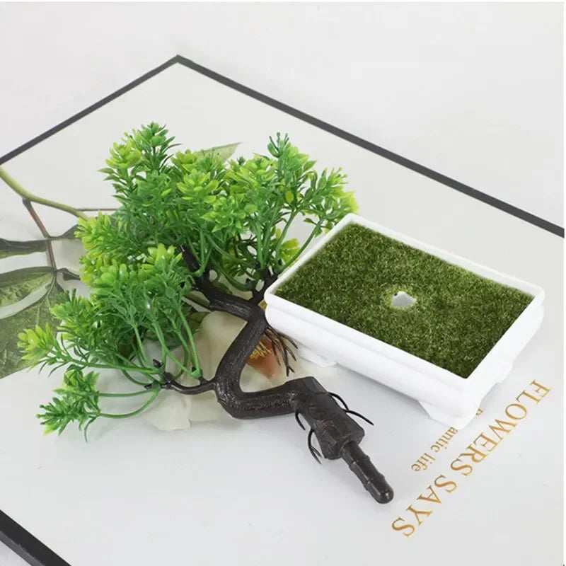 Planta Artificial Decorativa em Vaso