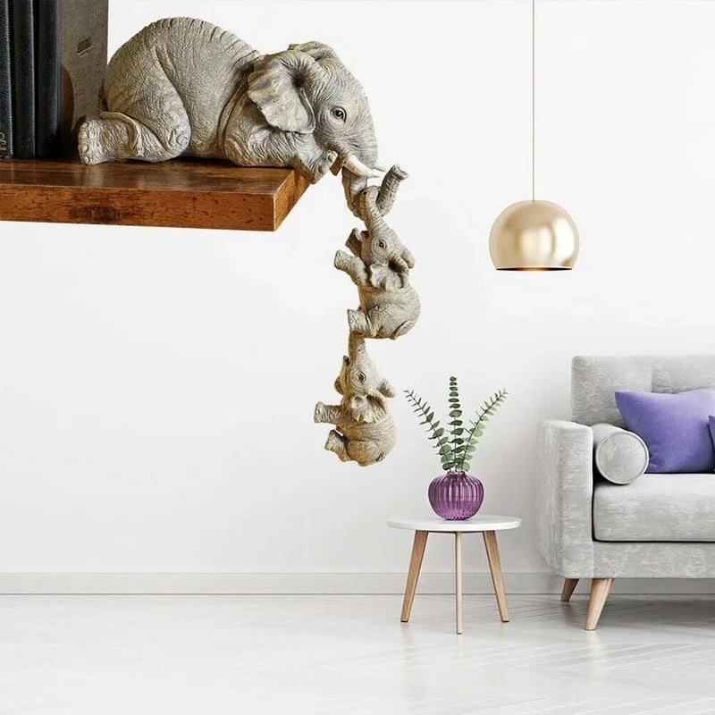 Conjunto Elefante Decorativo