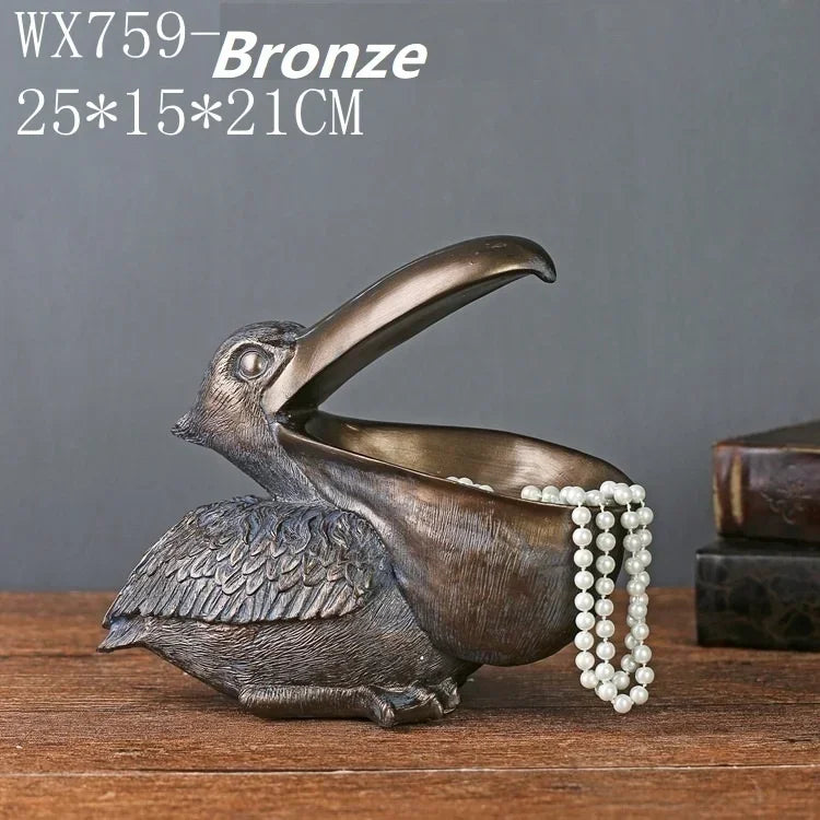 Aparador em Formato de Ave