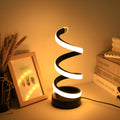 Luminária Mesa Espiral
