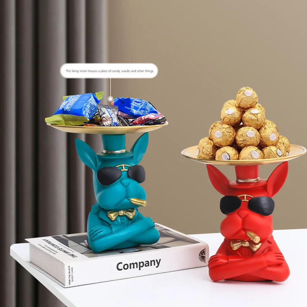 Aparador na Cabeça Bulldog