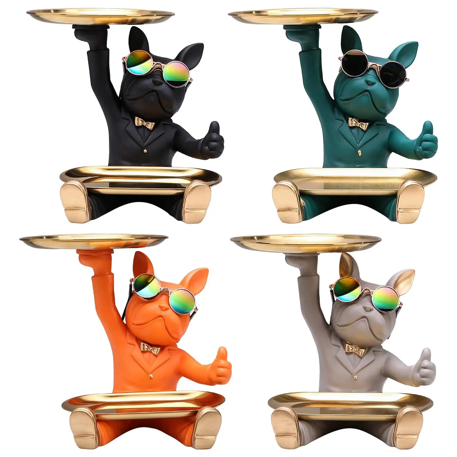 Estatueta Moderna Bulldog