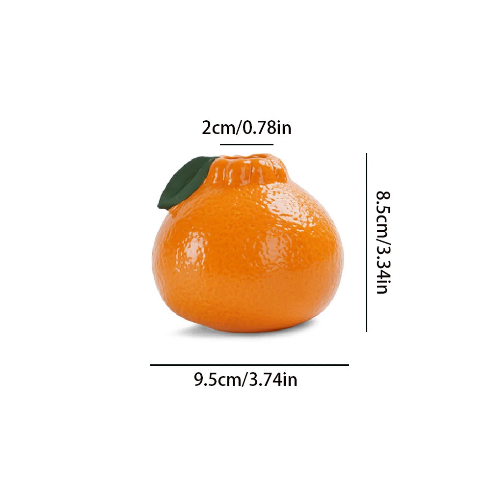 Vaso em Formato de Laranja