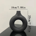Vaso em Formato de Roscas