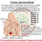 Escultura da Família Urso Personalizável