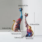 Estatueta Moderna Gato