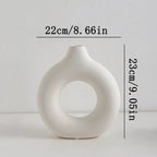Vaso em Formato de Roscas