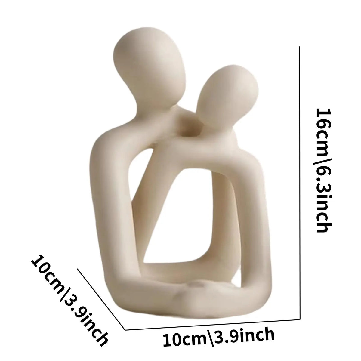 Estatueta Casal Abraçado