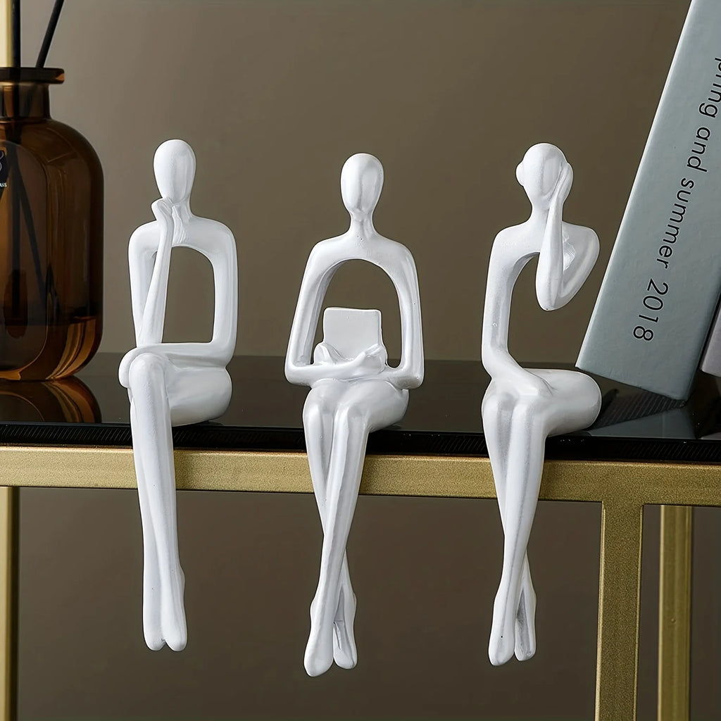 Estatueta Abstrata Decorativa