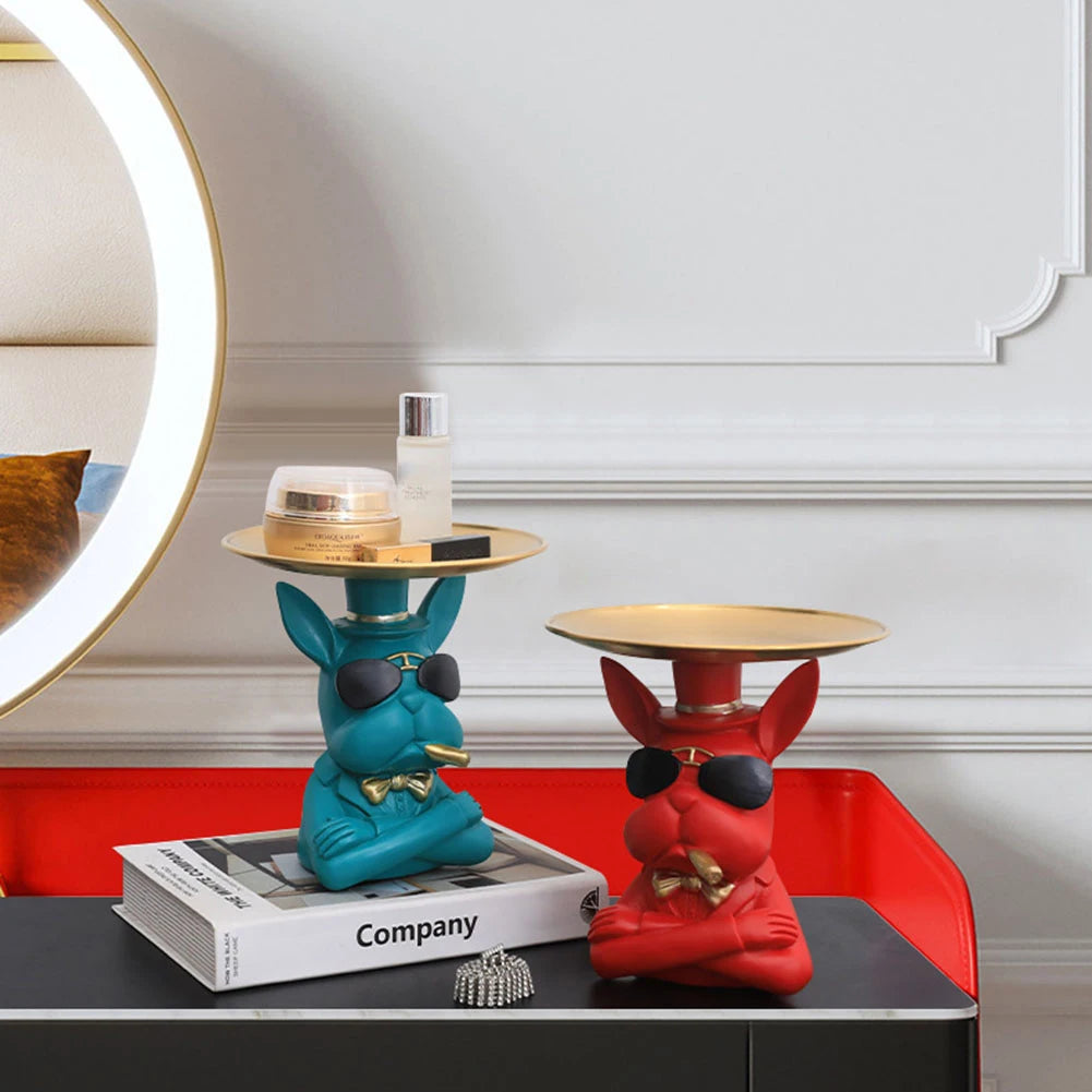 Aparador na Cabeça Bulldog