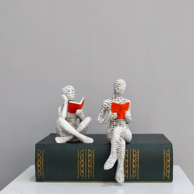 Escultura Moderna Leitora