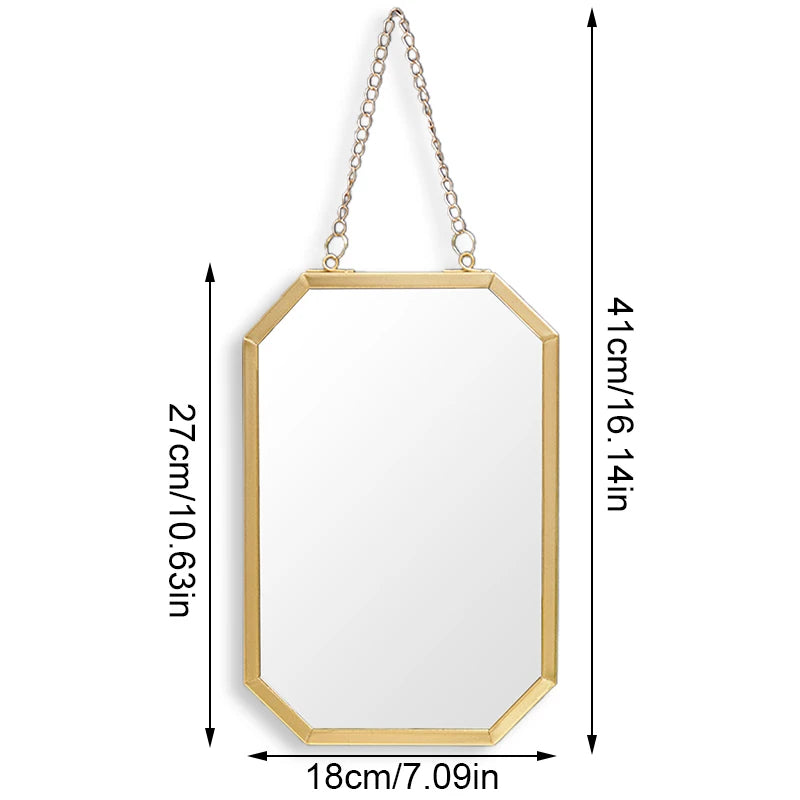Espelho Exagonal Moderno