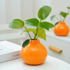 Vaso em Formato de Laranja