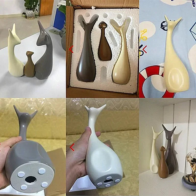 Estatueta de Cerâmica Animal