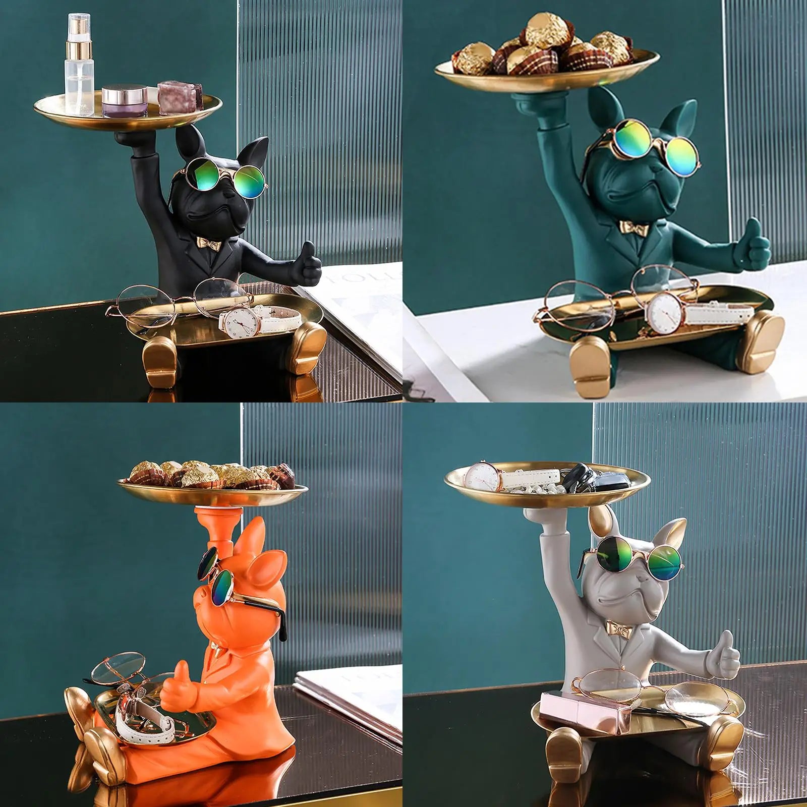 Estatueta Moderna Bulldog