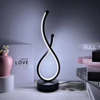 Luminária Espiral de Mesa