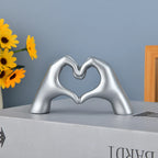 Escultura Coração de Mão