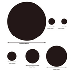 Espelhos de Adesivos Circulares