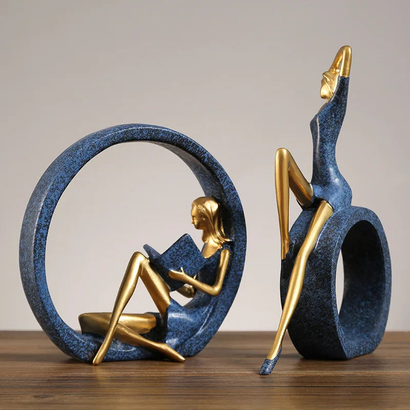Estatueta Moderna Para Interiores