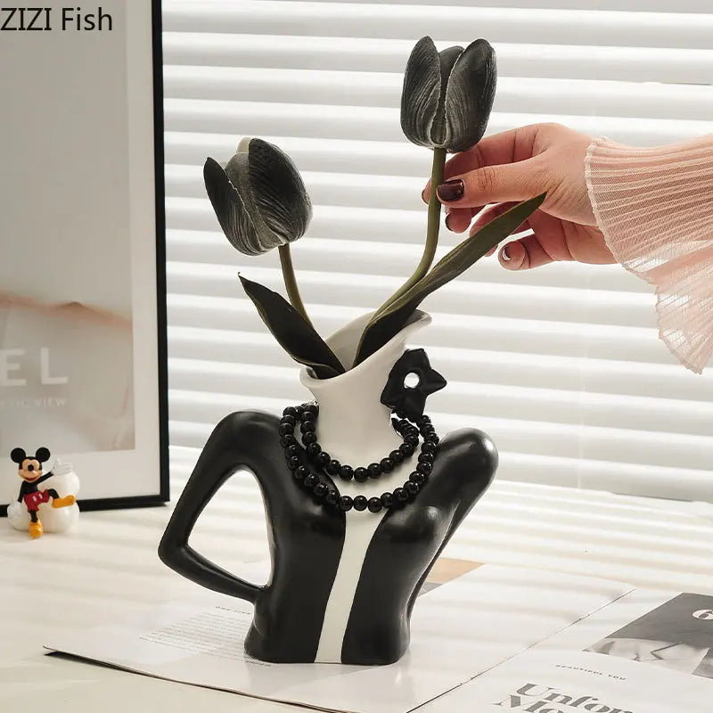 Vaso de Cerâmica Elegante