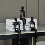 Estatueta Abstrata Sentada