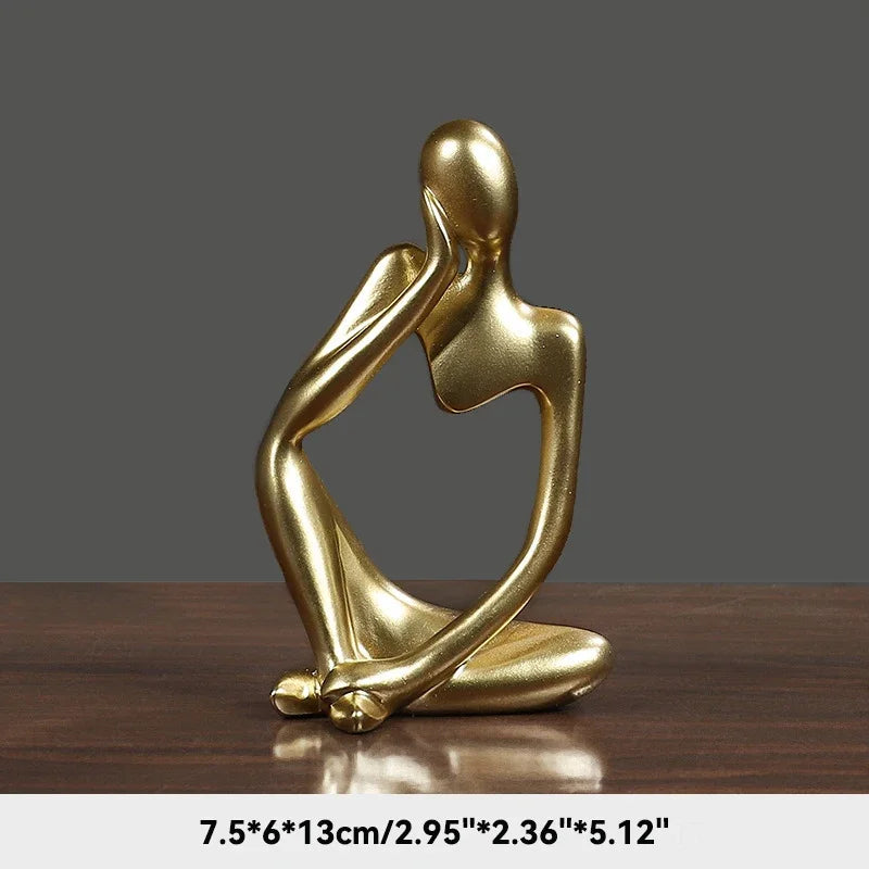 Escultura Pensativa Nordica