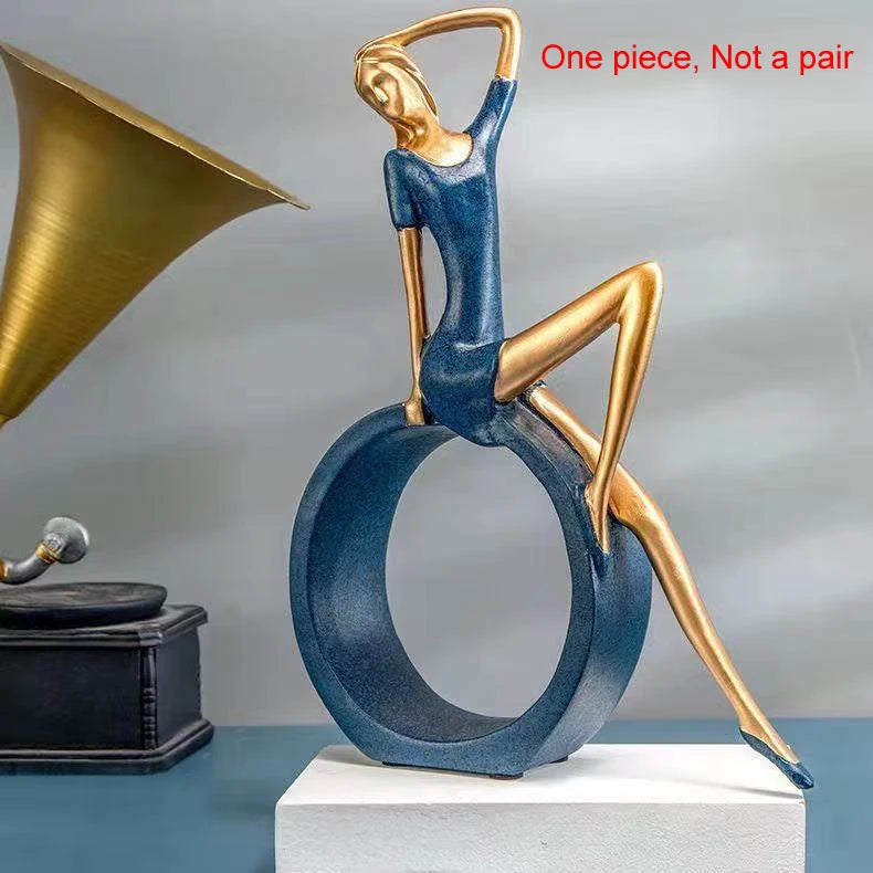 Estatueta Moderna Para Interiores