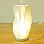 Vaso com Luminária de Mesa